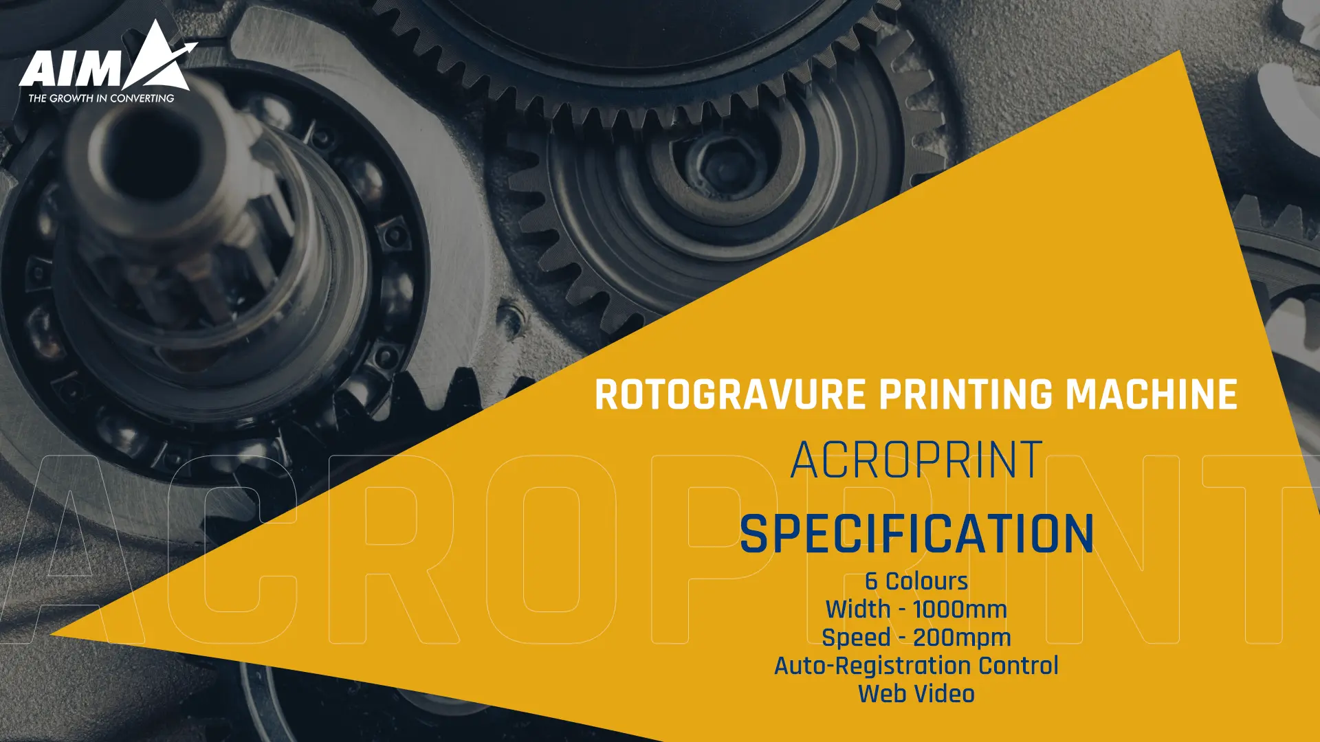 Rotogravure Printing Machine Manufacturer in India